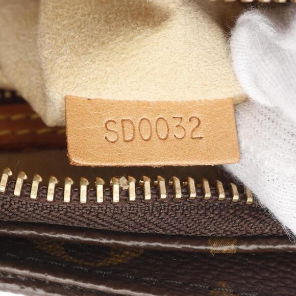 LOUIS VUITTON Brown Monogram Leather Looping MM Shoulder Bag - Picture 6 of 10